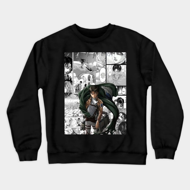 Levi Ackerman Crewneck Sweatshirt by Jinwoo